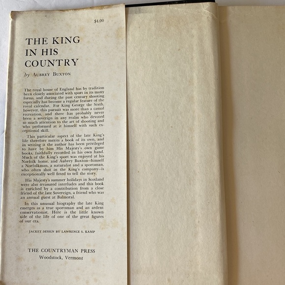𝅺THE King In His Country: A Biography King George VI As A Sportsman by A. Buxton - Picture 6 of 8